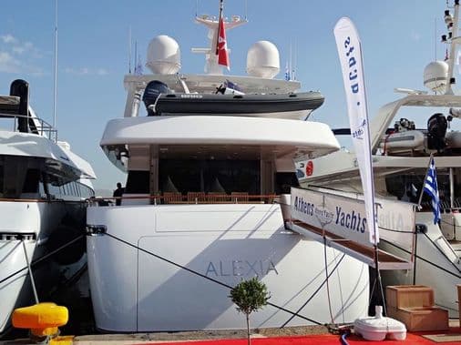 ALEXIA yacht — 33.53m Cantieri di Pisa motor yacht