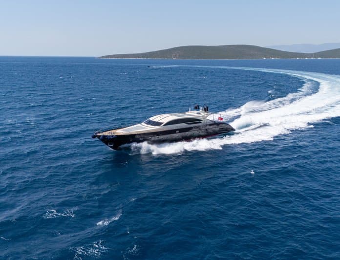 KAYANNI yacht — 34.8m Tecnomar motor yacht