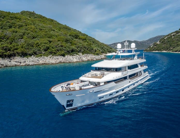 SUNRISE yacht — 43m Yildiz Shipyard motor yacht