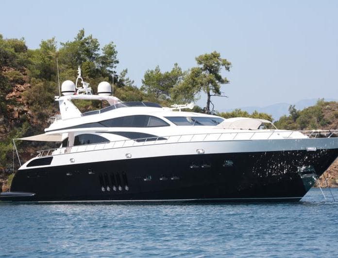 WHITE PEARL yacht — 32.2m Leopard motor yacht
