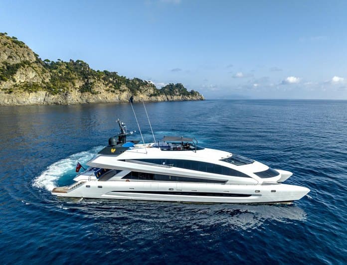 BUCCARA SEA FALCON I yacht — 41.15m Kockums motor yacht