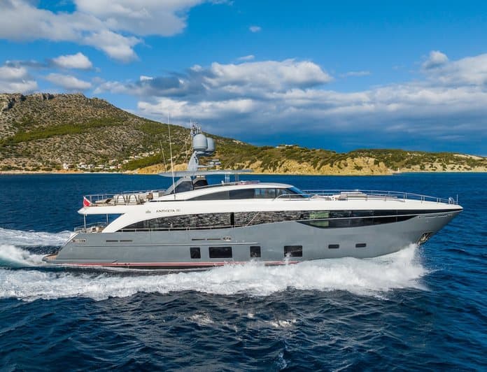 ANTHEYA III yacht — 35.15m Princess motor yacht