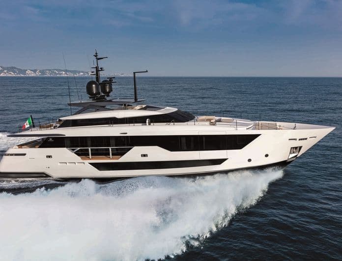 JAG'B yacht — 32.82m Custom Line motor yacht