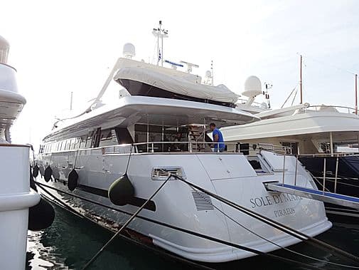 SOLE DI MARE yacht — 35.25m Baglietto motor yacht