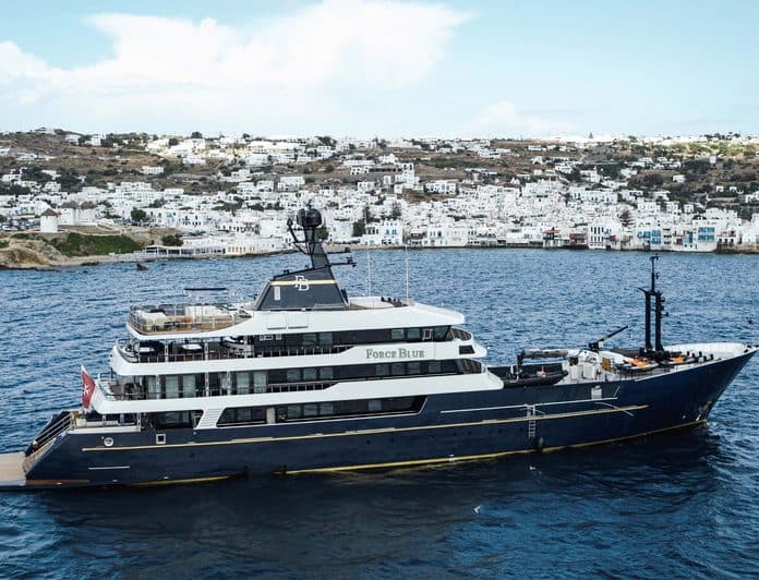 FORCE BLUE yacht