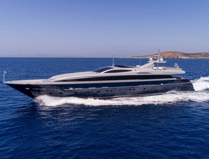 BILLA yacht — 41.4m Admiral Yachts motor yacht