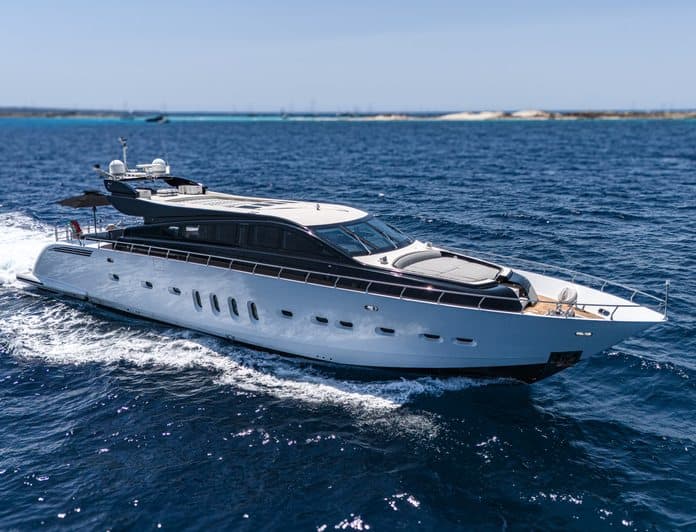 LA ROMANA yacht — 31m Leopard motor yacht
