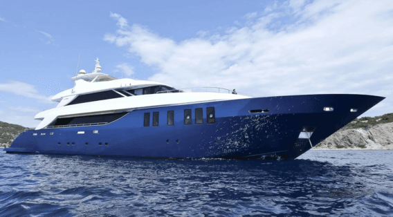 IPANEMAS yacht — 45m Tecnomar motor yacht