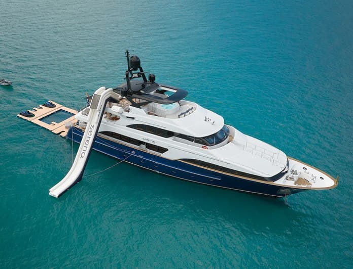 SERENO yacht — 35m Benetti motor yacht