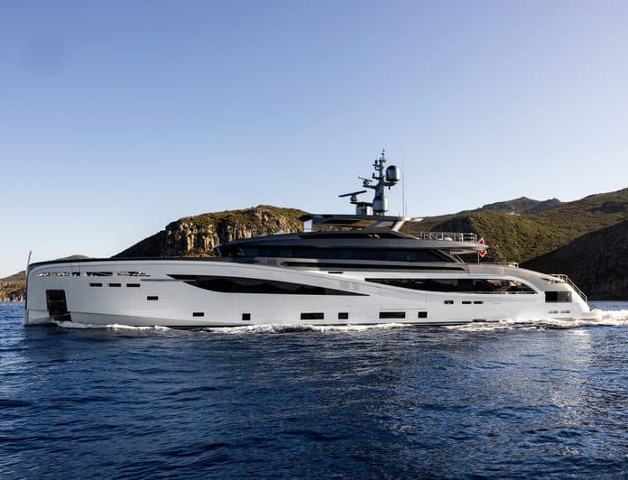 BEL1 yacht — 49.9m Rossinavi motor yacht