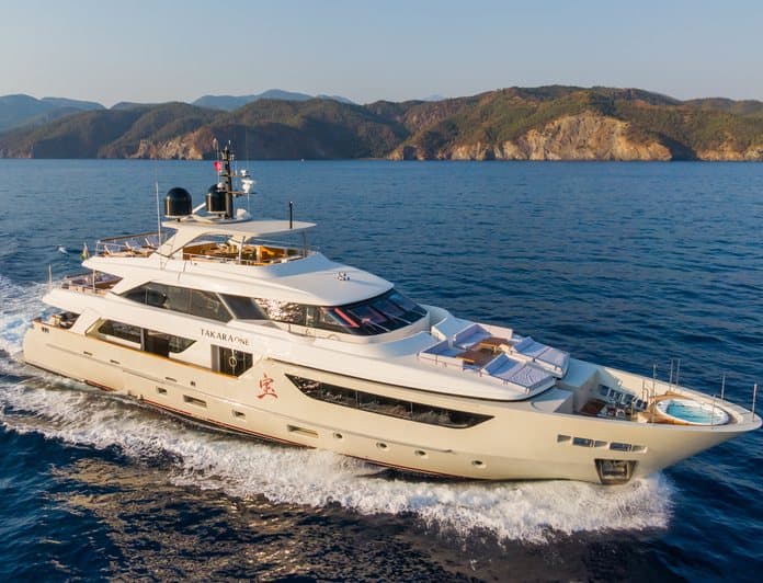 TAKARA ONE yacht — 37.95m Sanlorenzo motor yacht