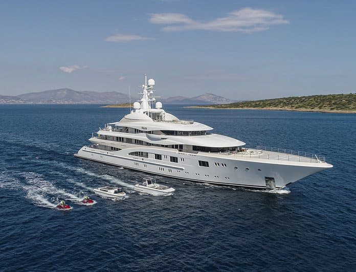MERIDIAN A yacht — 85.1m Lurssen motor yacht