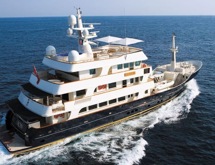 BIG ARON yacht — 46m Royal Denship motor yacht