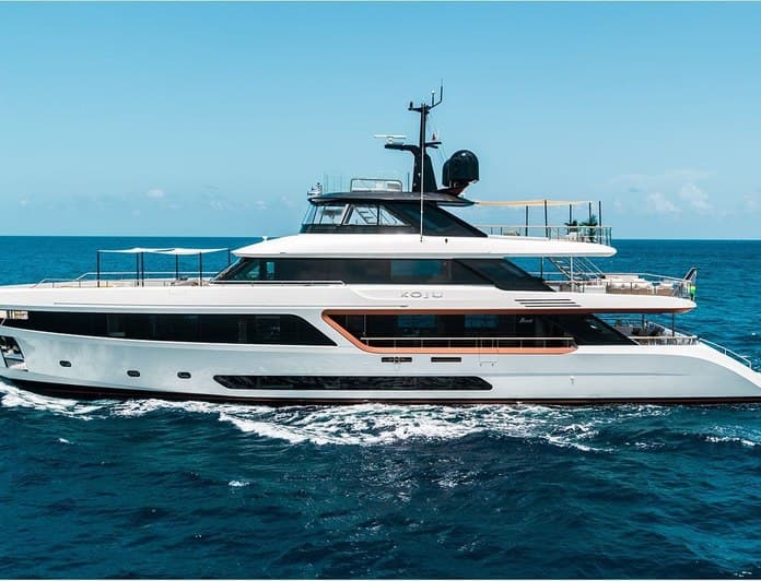 KOJU yacht — 36.91m Benetti motor yacht