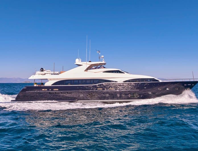 MALEN yacht — 34.16m Custom Line motor yacht