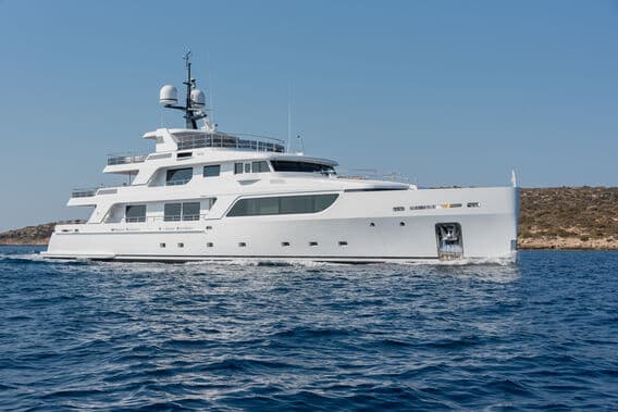BOJI yacht — 43m Codecasa motor yacht
