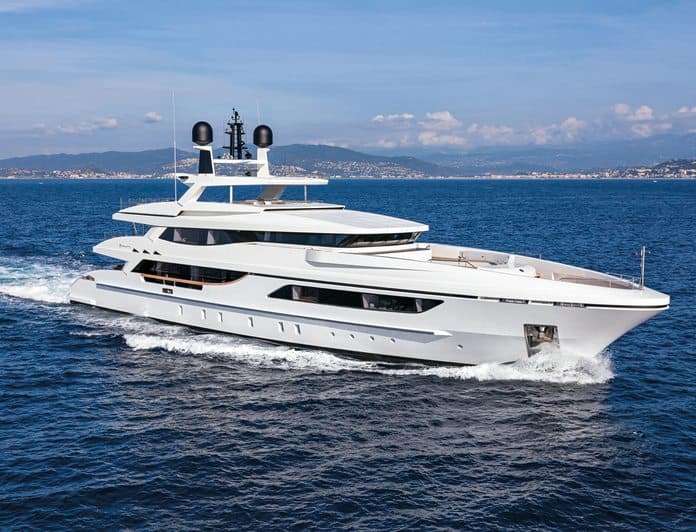 MR T yacht — 46.3m Baglietto motor yacht