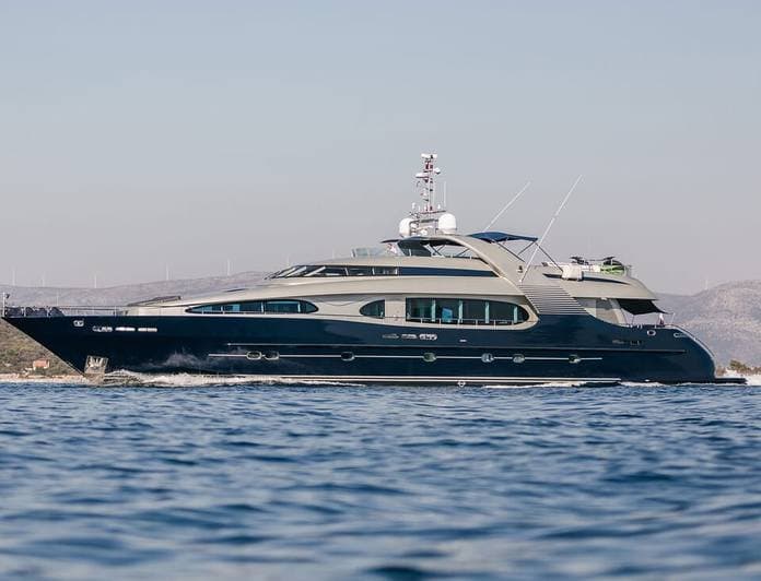 ONE BLUE yacht — 38.71m Oceanline Shipyard motor yacht