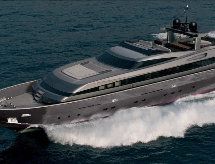 IROCK yacht — 34m Baglietto motor yacht