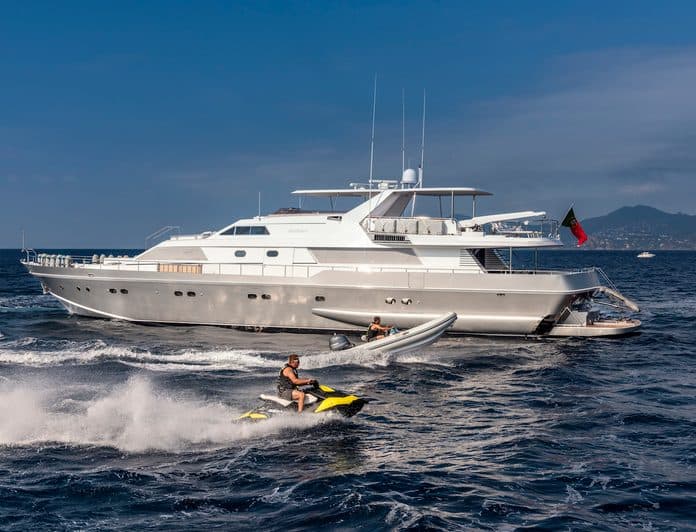 ANTISAN yacht — 33m Spertini Alalunga motor yacht