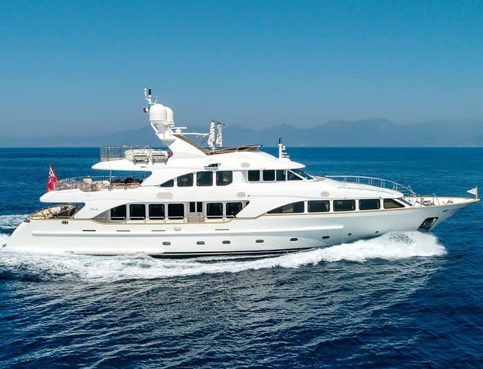 MI AMORE JULIA yacht — 36.6m Benetti motor yacht