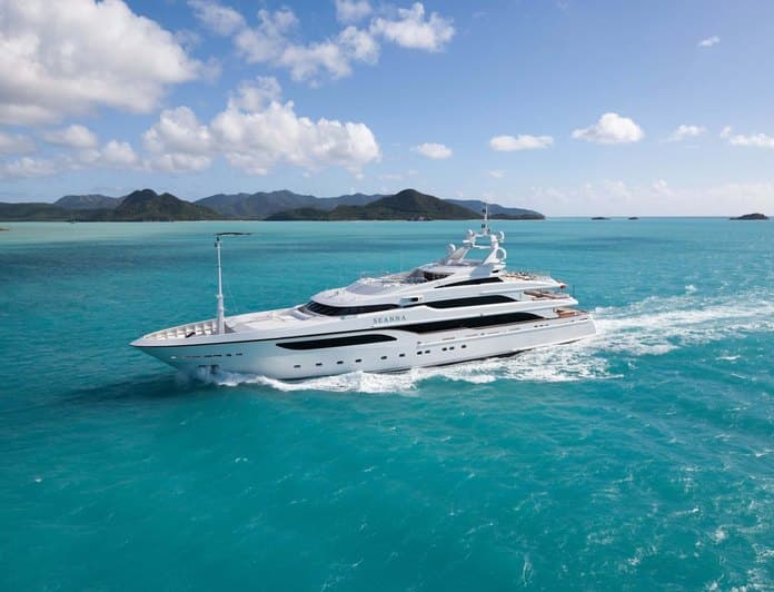 SEANNA yacht — 65m Benetti motor yacht