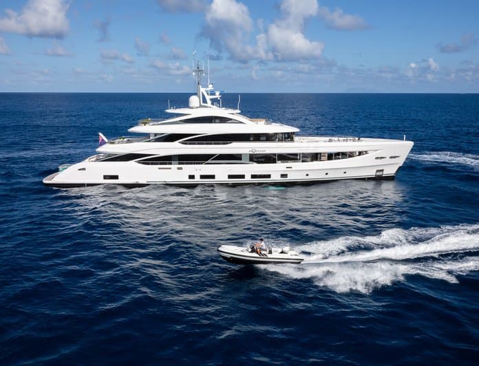 MINE GAMES yacht — 50m Benetti motor yacht