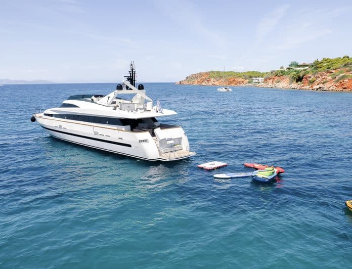 THEION yacht — 30.5m Baglietto motor yacht