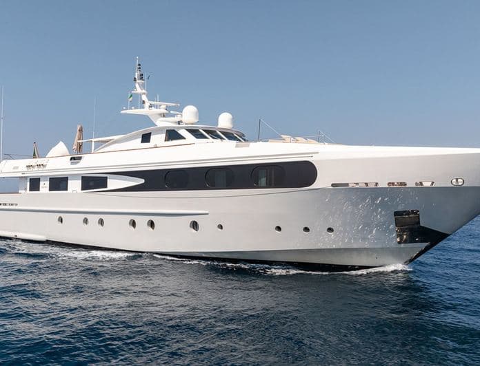 SOPHIE BLUE yacht — 41m CBI Navi motor yacht