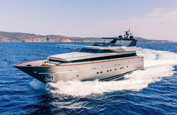 OVAL yacht — 31.09m Cantieri di Pisa motor yacht