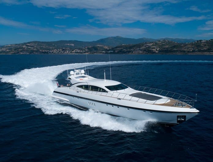 1K yacht — 33.48m Mangusta motor yacht