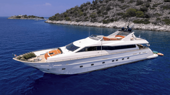 GIOE I yacht — 30.48m Tecnomar motor yacht