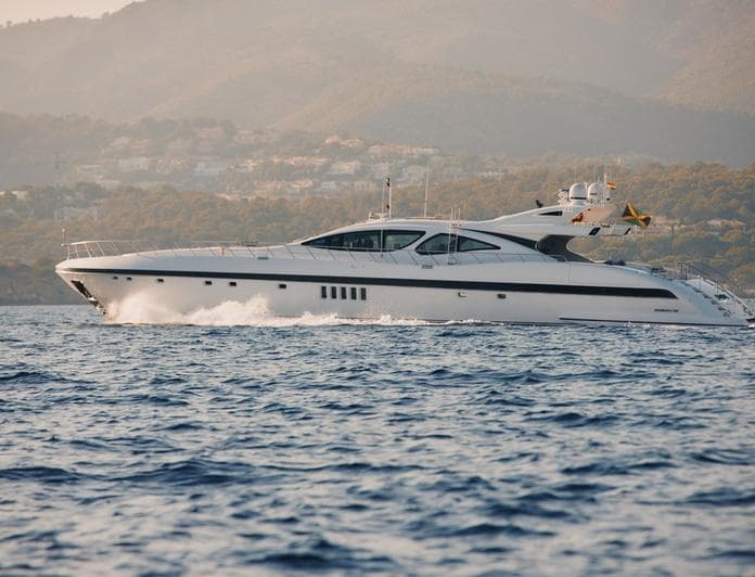 JOMAR yacht — 40m Mangusta motor yacht