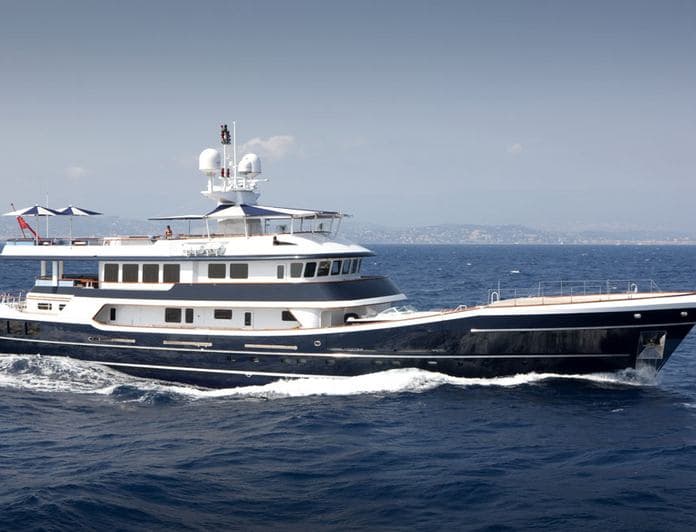 THE MERCY BOYS yacht — 48.6m Schweers motor yacht