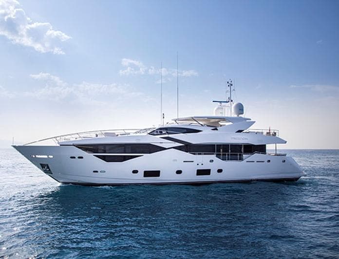 YUTORI yacht — 35.2m Sunseeker motor yacht