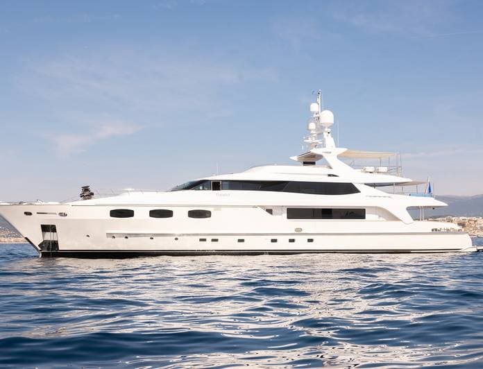 TIAMAT yacht — 42.75m Baglietto motor yacht