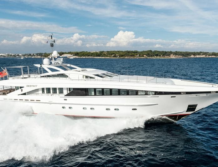 ANGKALIA yacht — 37.3m Heesen motor yacht