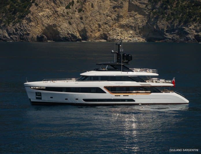 LEGEND yacht — 37m Benetti motor yacht