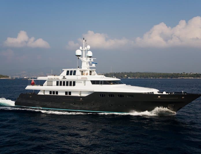 CYAN yacht — 48.7m Codecasa motor yacht